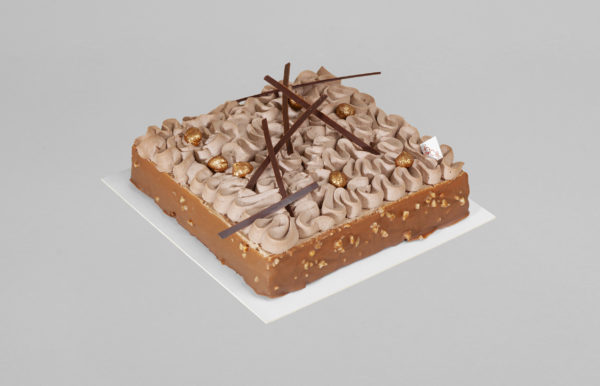 la bûche "nuée chocolat noisette" 8/10 pers