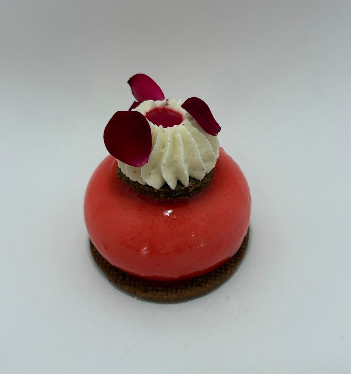 la tête à la rose