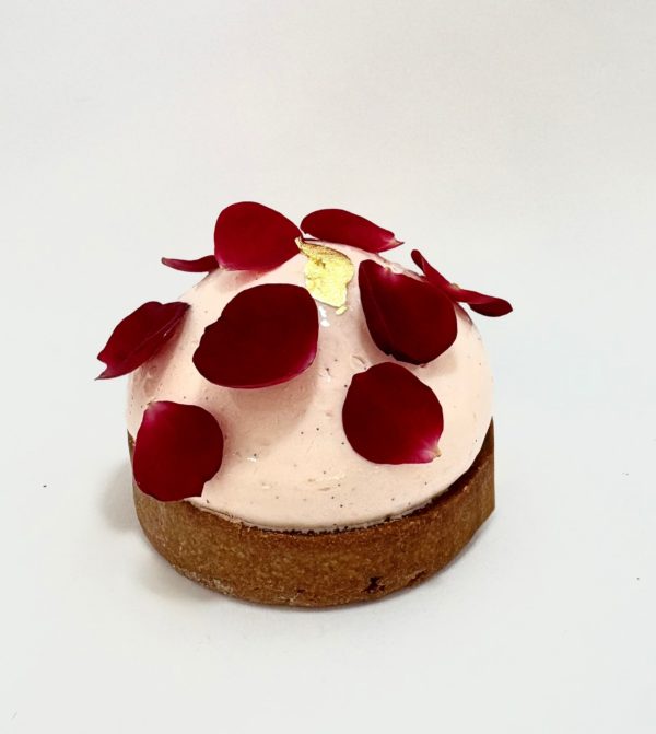 la tête à la rose