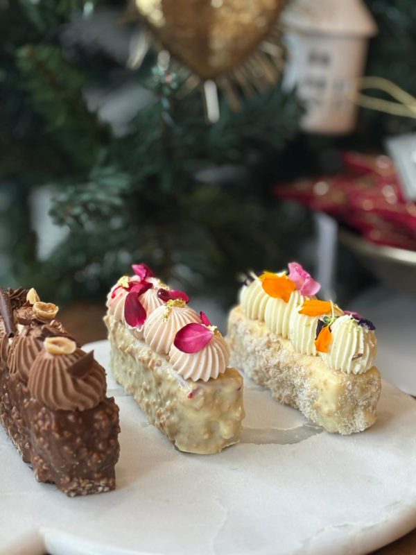 Le trio de bûchettes